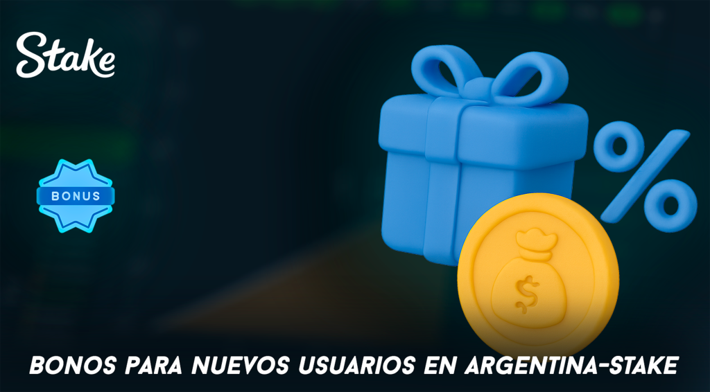 Bonos para nuevos usuarios en Argentina-Stake