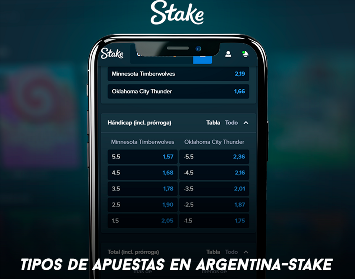 Tipos de apuestas disponibles en Argentina Stake