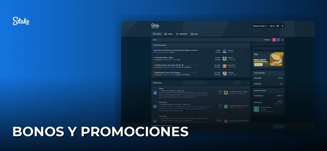 Bonos y promociones