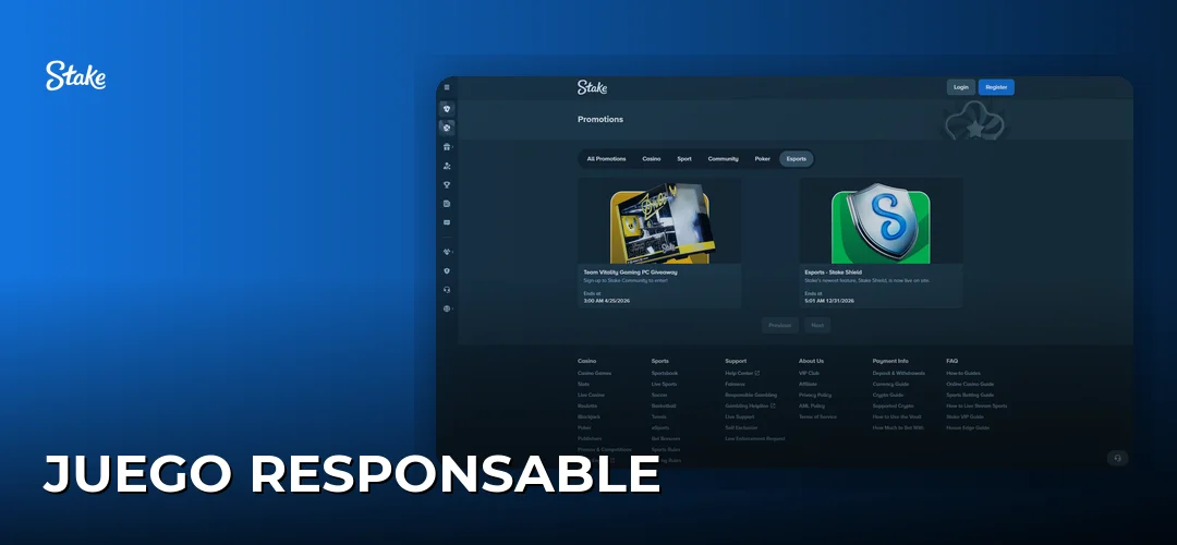 Juego responsable
