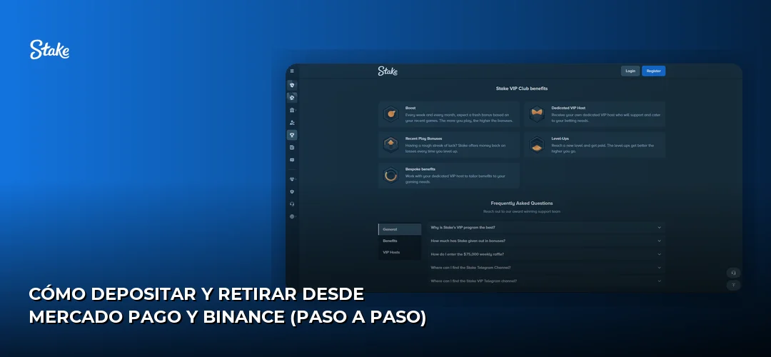 Cómo depositar y retirar desde Mercado Pago y Binance (paso a paso)