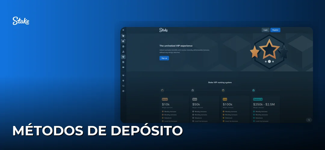 Métodos de depósito