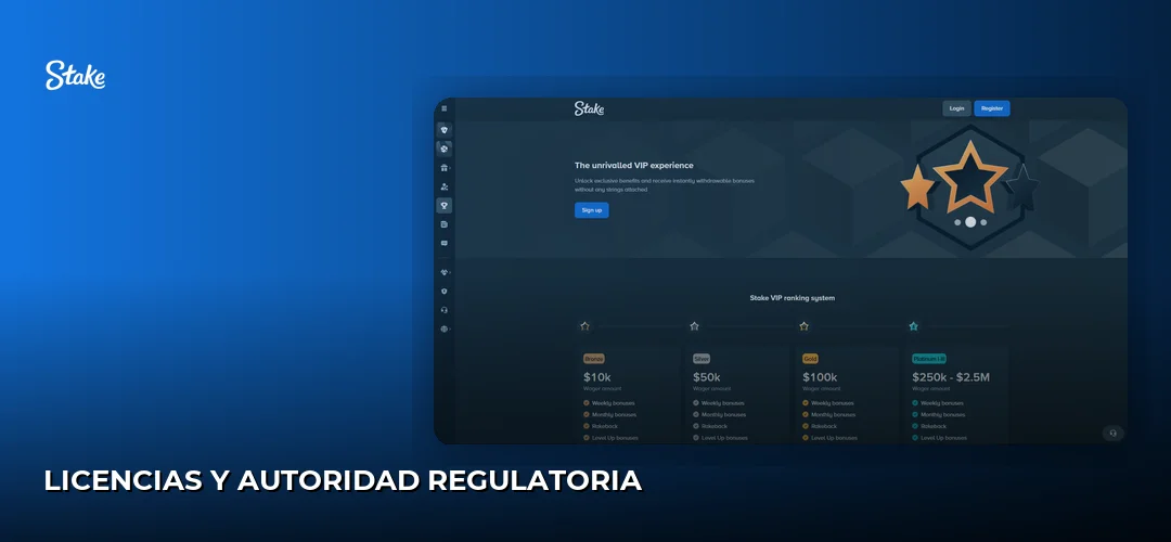 Licencias y autoridad regulatoria