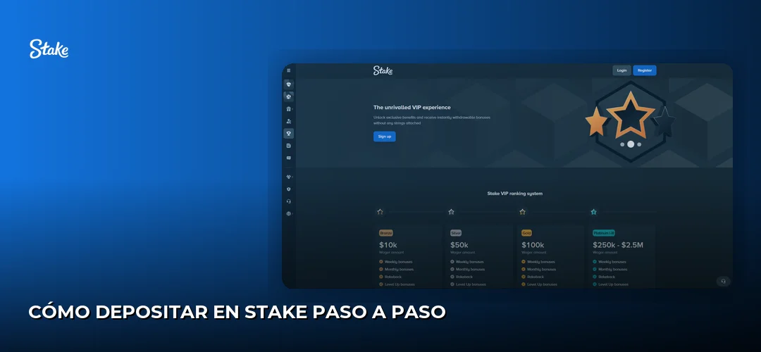 Stake promotional banner