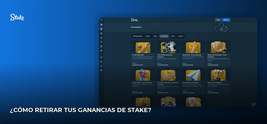 Stake promotional banner