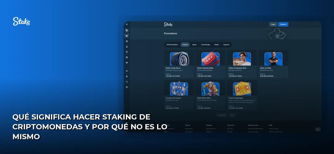 Stake promotional banner