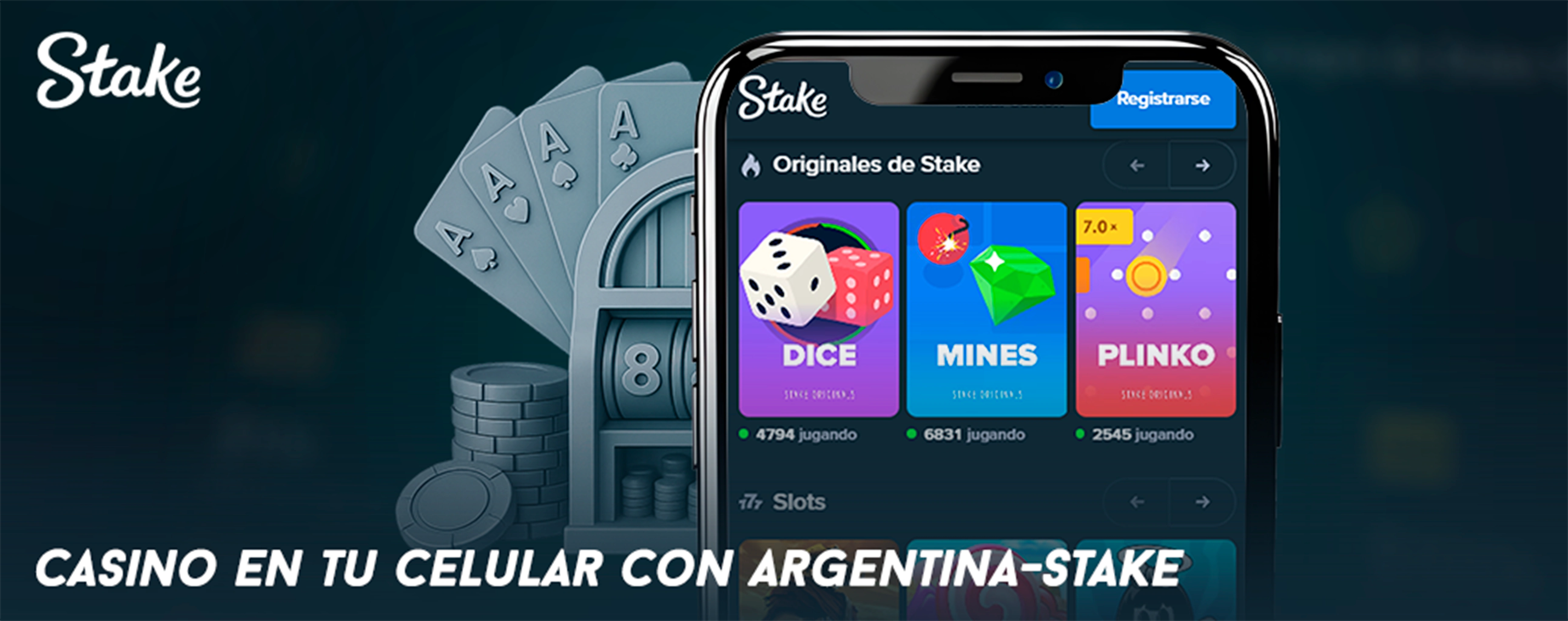 Casino en tu celular con Argentina Stake