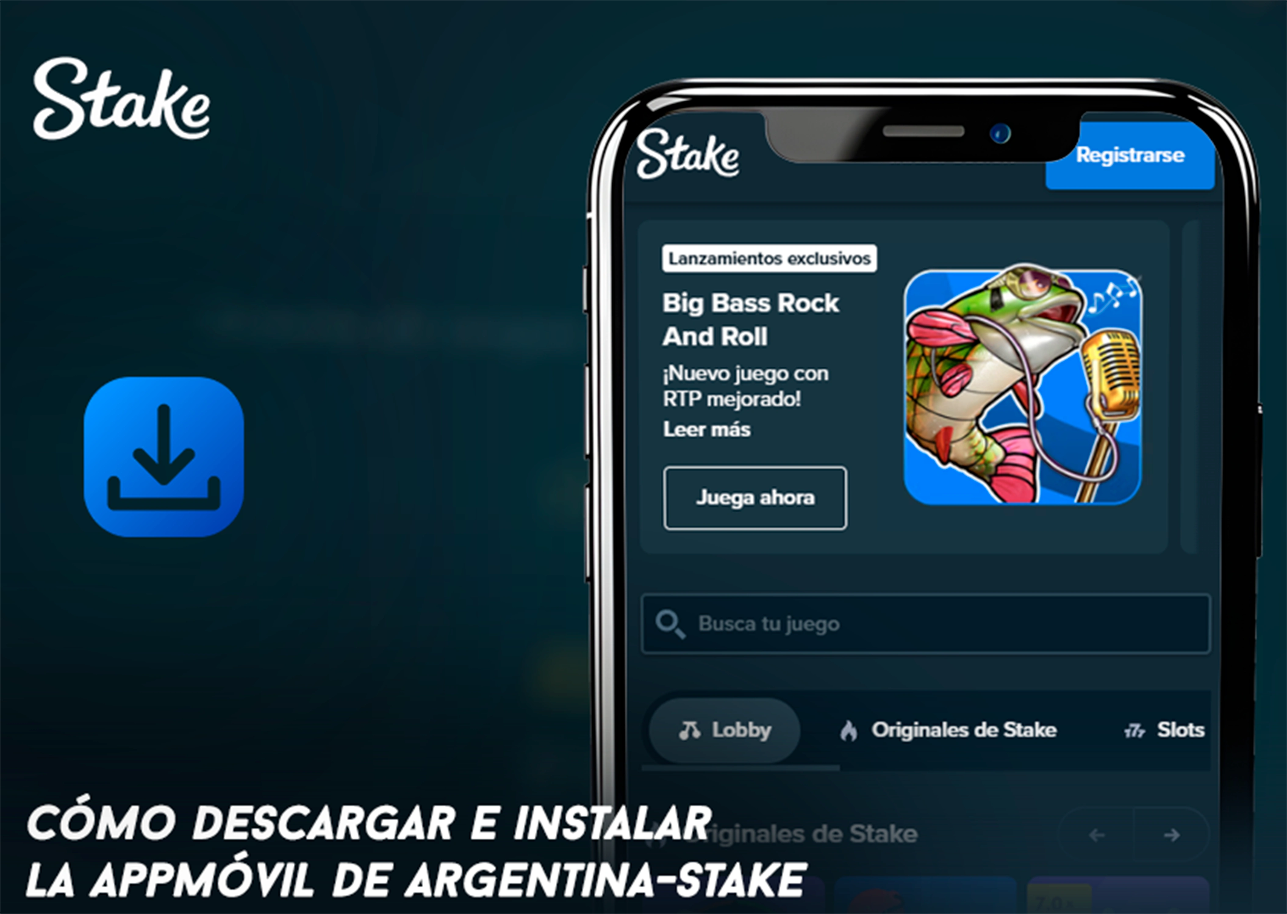 Cómo descargar e instalar la app móvil de Argentina Stake