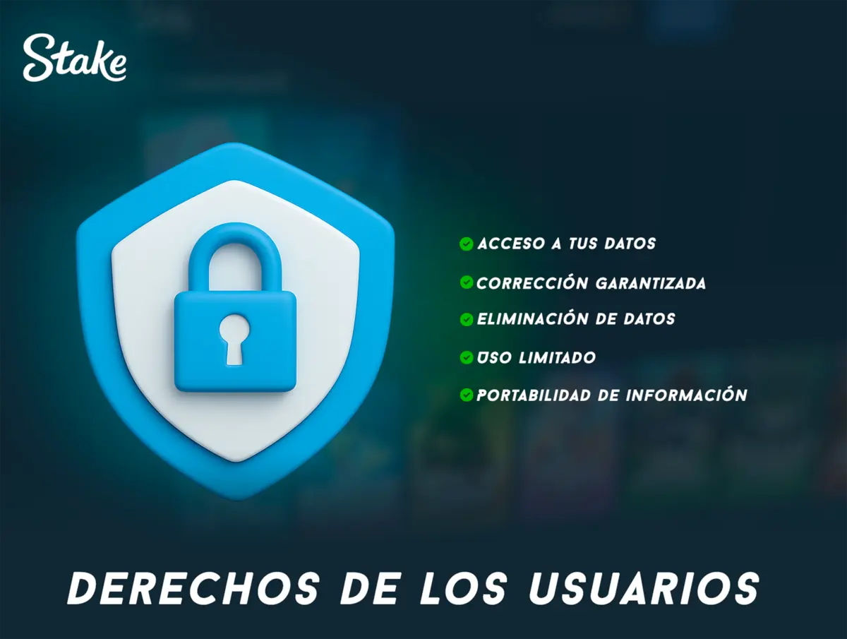Derechos de los usuarios en Stake