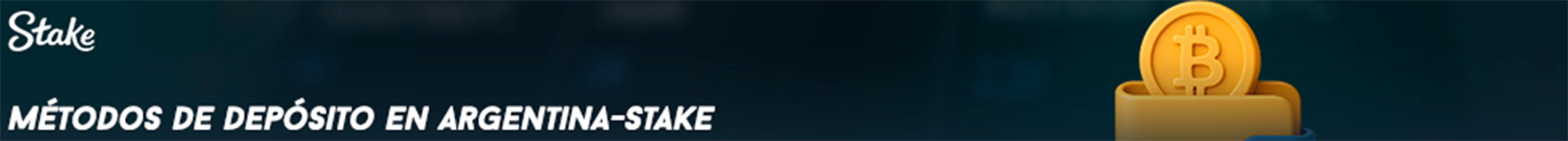 Métodos de depósito en Argentina Stake