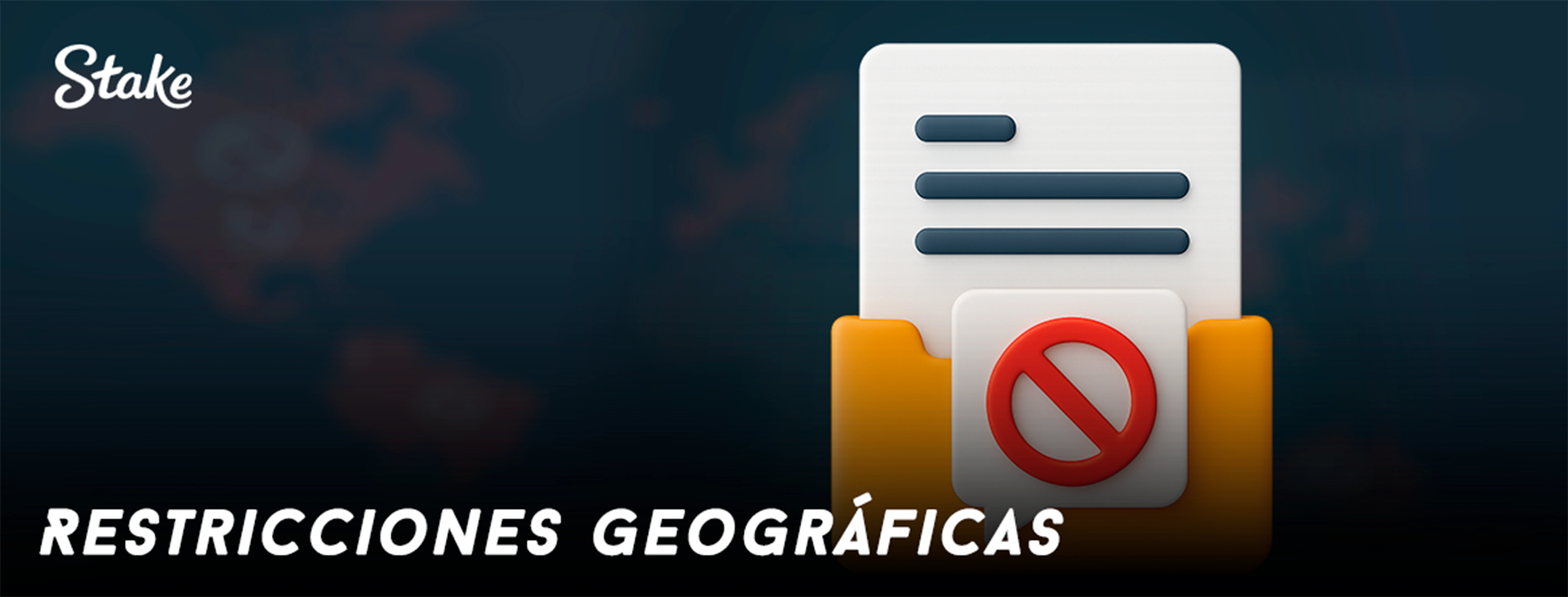 Restricciones geográficas de Stake