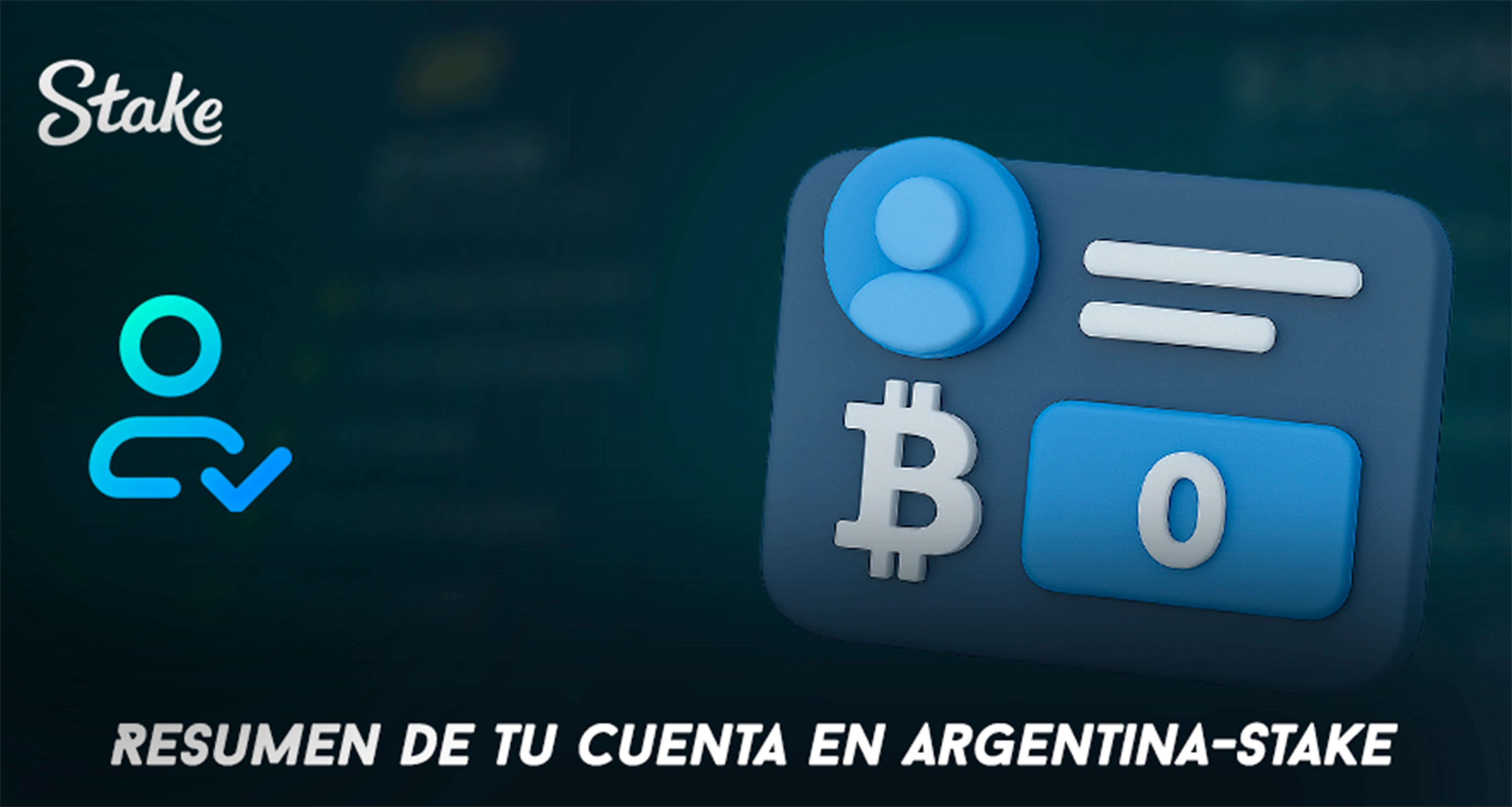 Resumen de tu cuenta en Argentina Stake