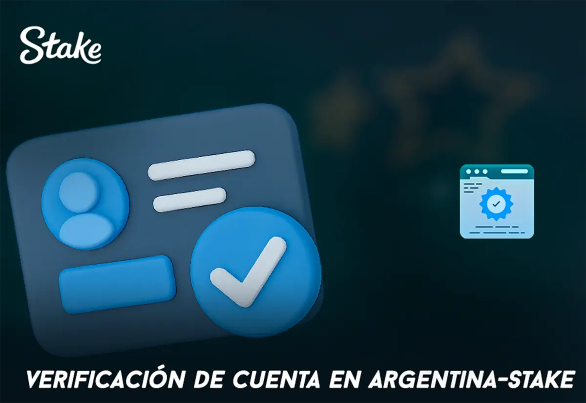 Verificación de cuenta en Argentina Stake