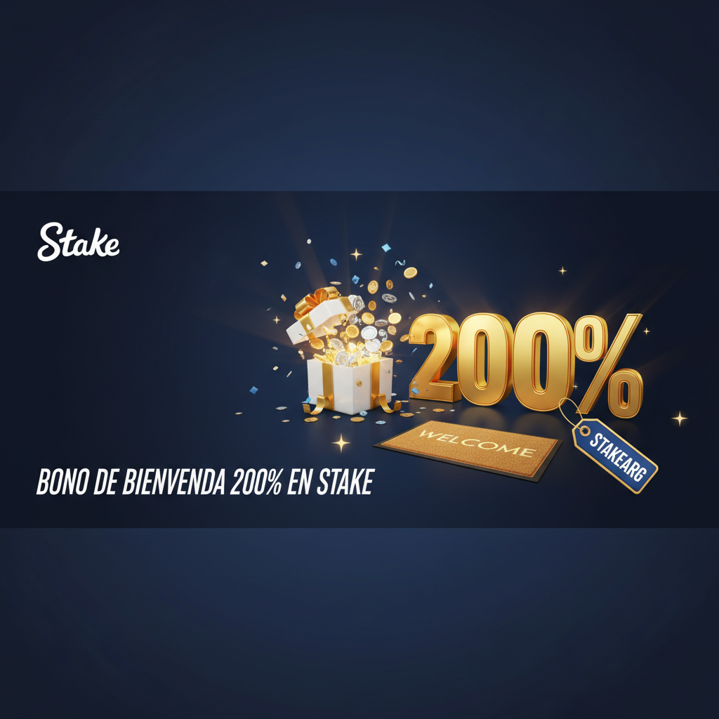 Bono De Bienvenida 200% En Stake