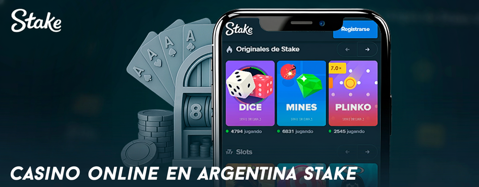 Casino Online en Argentina Stake — Slots, Mesa y Stake Originals